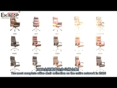 الكرسي اللون الأسود المتحرك 360 للمفروشات المكتبية