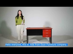 طاولة مكتب حديثة للكمبيوتر مع أدراج للمنزل والمكتب OEM ODM