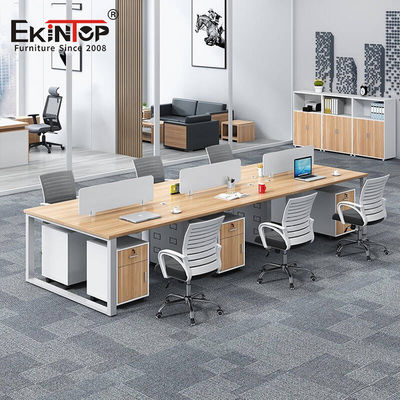 محطة عمل المكتب المعدني المخصص 6 مقصورة مكتب مقصورة للمكتب