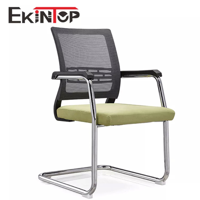 Ekintop كرسي زائر مريح تجاري مع قاعدة طلاء كهربائي