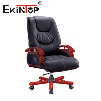 Boss Gas Lift Leather Chair PU مبطن مقعد مدير أثاث مكتبي