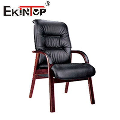 BOSS Brown Office Chair Linkage Armrest كرسي مريح من جلد البولي يوريثان