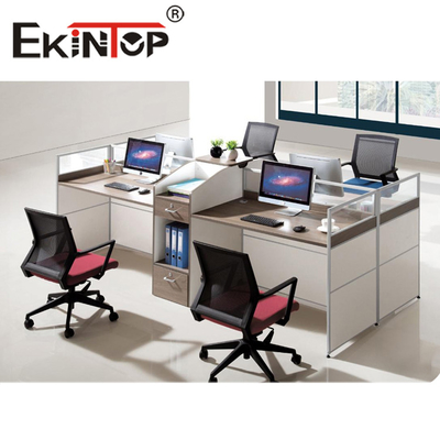 2/4/6/8 Seater Office Workstation مكتب مصنع أثاث المكاتب المعيارية