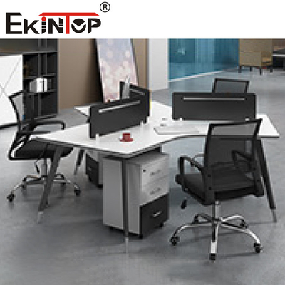 2 4 6 People Office Partition Cubicle Workstation تصميم حديث أثاث المكاتب