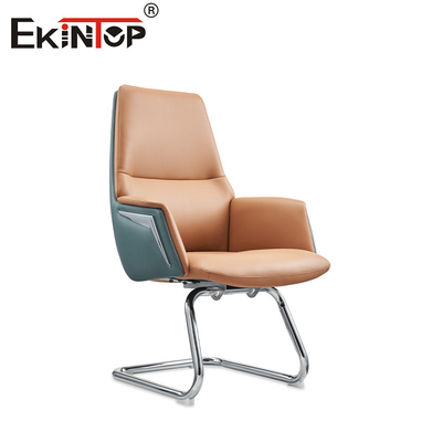 OEM 350mm أساس الألومنيوم الجلد كرسي صالة الأريكة الأسلوب الحديث