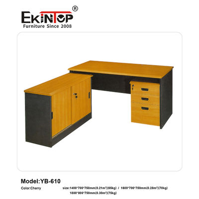 الأثاث التنفيذي الإداري بأسعار معقولة الجودة MDF ميزانية ودية مكتب الطاولة