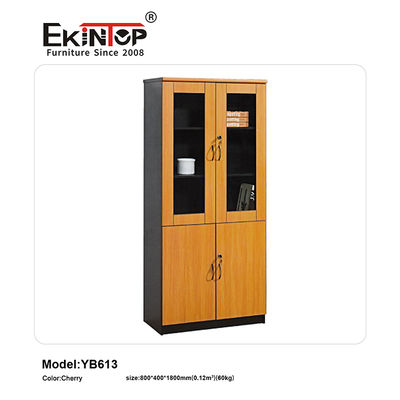 مبيعات ساخنة عالية الجودة المعدنية المقاومة للنار خزانة الملفات مع 2 أبواب زجاجية خزانة التخزين