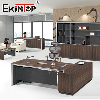 أثاث المكاتب الكلاسيكية Boss Executive Desk للأثاث المكتبي
